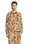 Song For The Mute Oversized Worker Jacket In Brown