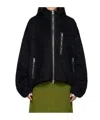 Song For The Mute Navy Painted Jacket In Multi