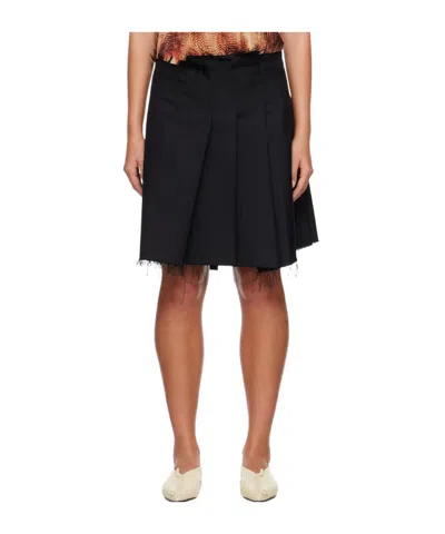 Song For The Mute Pleated Detail Skirt