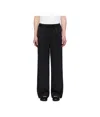 Song For The Mute Relaxed Drawstring Track Pants In Black