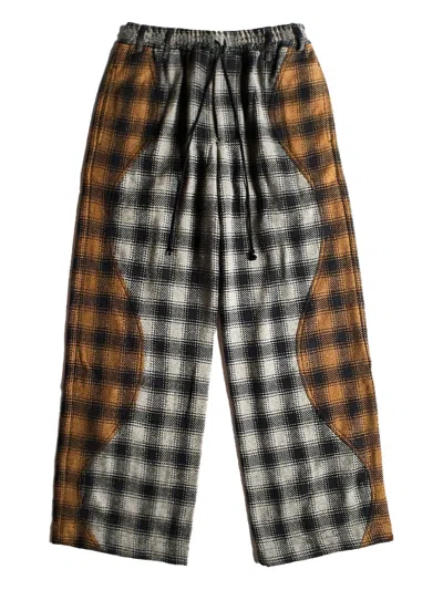 Song For The Mute Relaxed Lounge "multi (rainbow)" Trousers In Grey