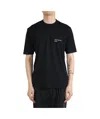 Song For The Mute Round Collar Logo T-shirt In Black