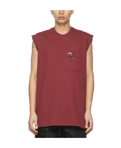 Song For The Mute Burgundy Tour Rome T-shirt In Merlot
