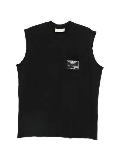 Song For The Mute Soft Roots Tank Top In Black