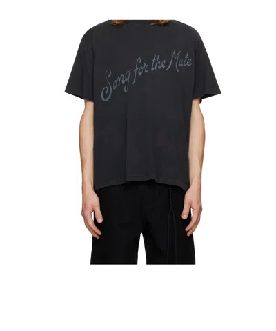 Song For The Mute T Shirt In Black