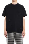Song For The Mute Black Daisy Standard T-shirt In Black