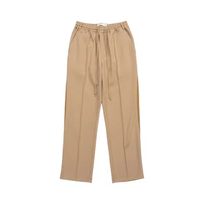 Pre-owned Song For The Mute Teardrop Track Pant 'camel' | Brown | Men's Size 52
