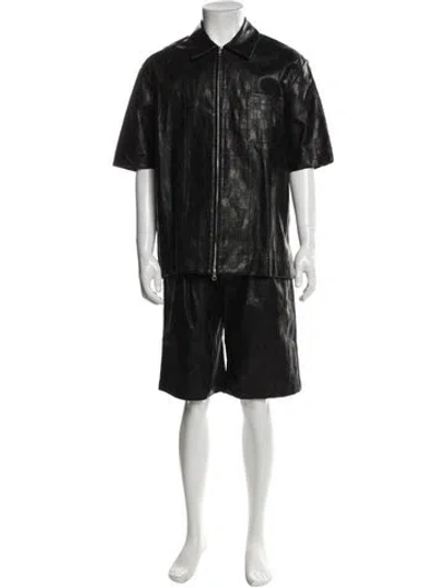 Pre-owned Song For The Mute Two-piece Suit In Black
