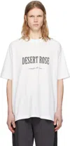 Song For The Mute ''desert Rose '' Raglan Tee In White