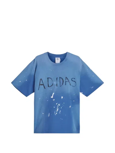 Song For The Mute X Adidas Sftm007 T-shirt In Blue
