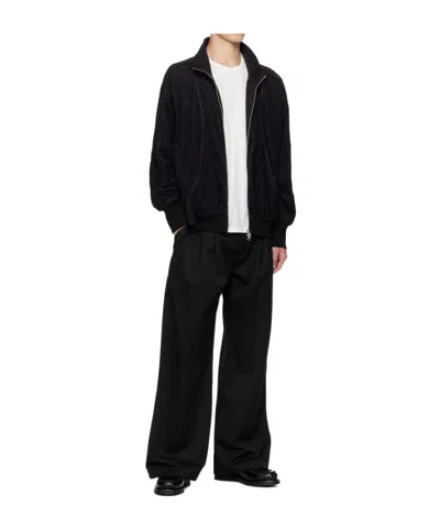 Song For The Mute Zipper Jacket In Black