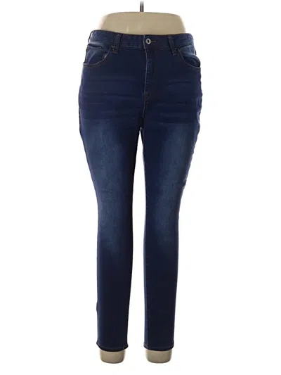 Pre-owned S.o.n.g. Jeggings In Blue