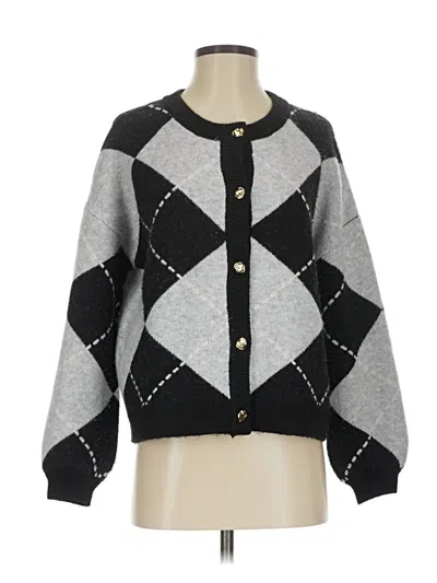 Pre-owned Song Of Style Cardigan Sweater In Black