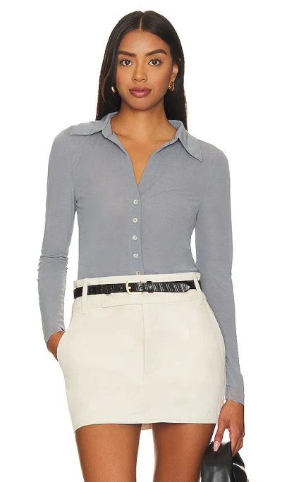 Song Of Style Noma Shirt In Grey