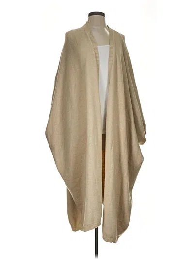 Pre-owned Song Of Style Poncho In Brown
