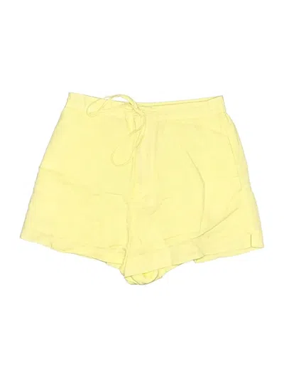 Pre-owned Song Of Style Shorts In Yellow