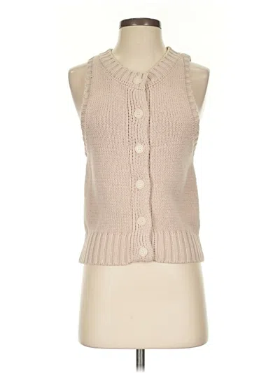 Pre-owned Song Of Style Sweater Vest In Tan