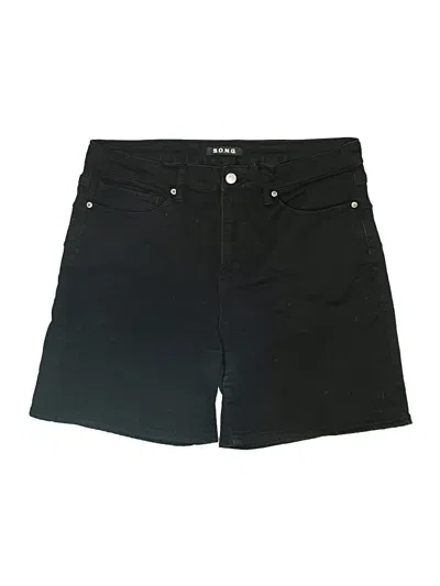 Pre-owned S.o.n.g. Shorts In Black