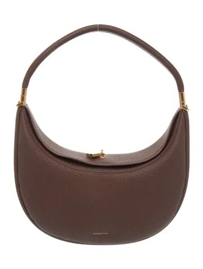 Pre-owned Songmont Leather Luna In Brown