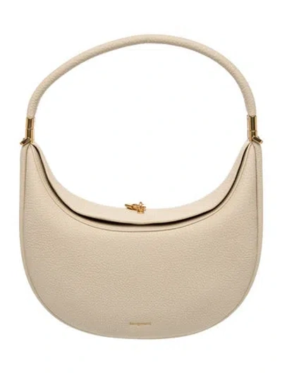 Pre-owned Songmont Leather Luna In Neutral
