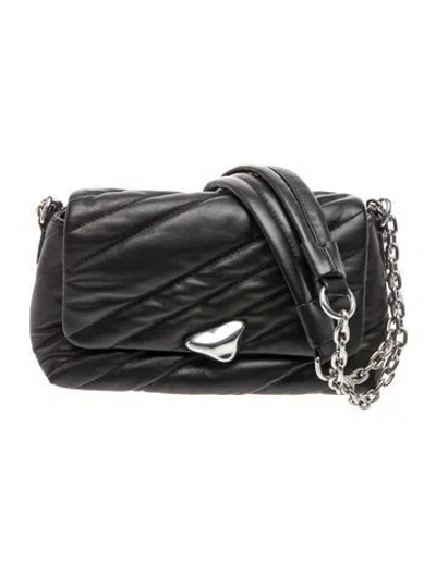 Pre-owned Songmont Leather Shore Time In Black