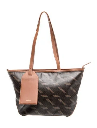 Pre-owned Songmont Mont Medium In Brown