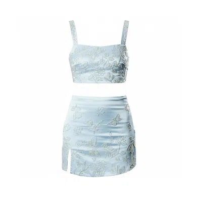 Songs Of Siren Blue / Silver The Business Suit Co-ord In Multi
