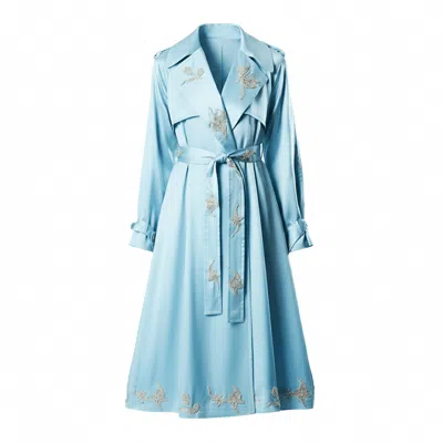 Songs Of Siren Women's The Red Oracle Trenchcoat