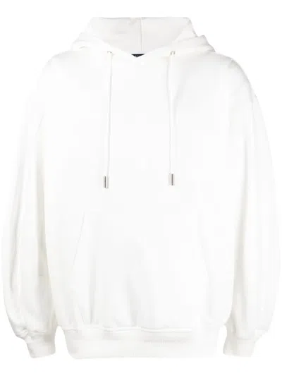 Songzio 30 Year Persona Cotton Hoodie In White