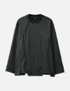 Songzio Asymmetric Cut Out Sweatshirt In Black
