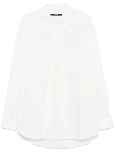 SONGZIO ASYMMETRIC DRAPED SHIRT