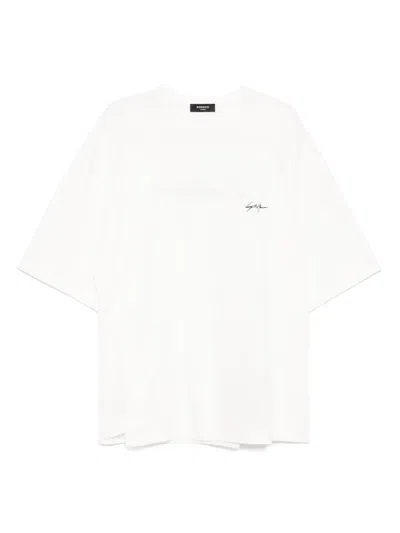 Songzio Autograph Asymmetric T-shirt In White