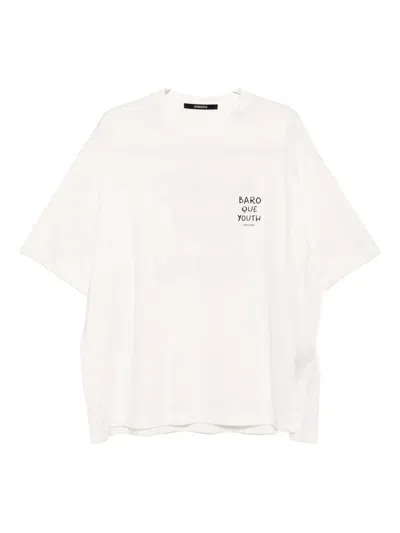 Songzio Baroque Youth T-shirt In White