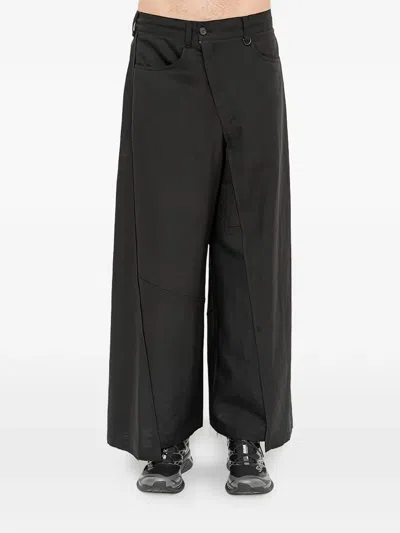 Songzio Biascast Wide-leg Trousers In Multi
