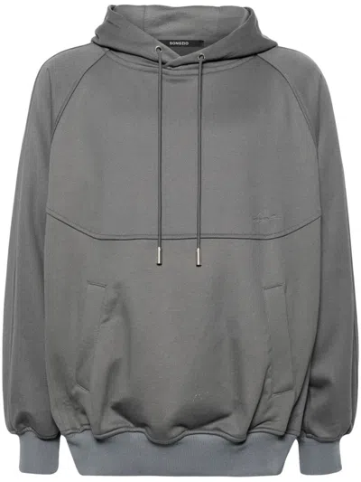 Songzio Blackeye Cotton Hoodie In Grey