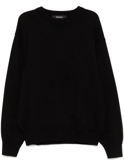 SONGZIO BLACKEYES ELBOW-PATCH JUMPER