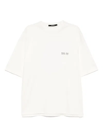 Songzio Bright-star Poetry T-shirt In White