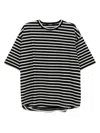 Songzio Charlot Paris Label T-shirt In Black