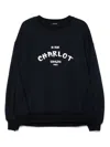Songzio Charlot Paris Painter Sweatshirt In Blue
