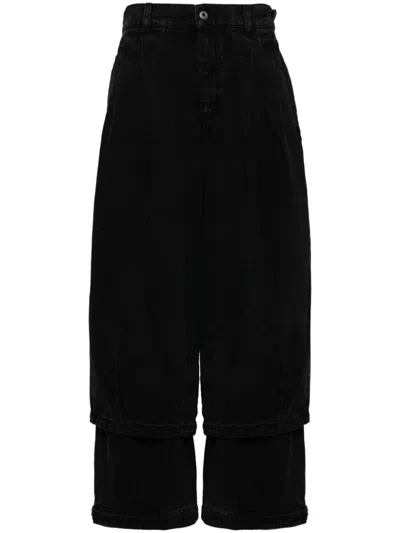 Songzio Cocoon Jeans In 黑色