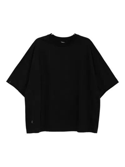 Songzio Curve Dolman T-shirt In Black