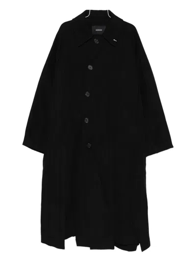 Songzio Cut-out Asymmetric Coat In Multi