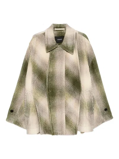 Songzio Cut Out Chore Jacket In Multi