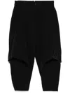 Songzio Dart Detailing Pants In Black