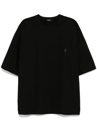Songzio Dc Dark Knight T-shirt In Black