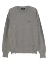 Songzio Edge Fold Jumper In Gray