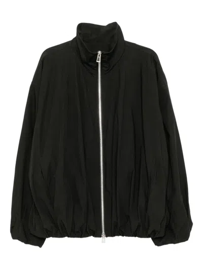 Songzio Edge-fold Windbreaker In Black