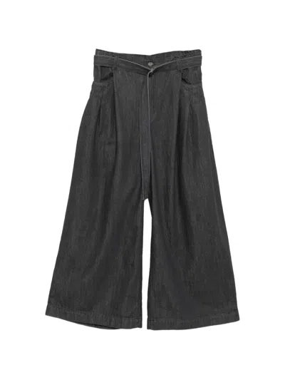 Songzio Edgefold Volume Jeans In Gray