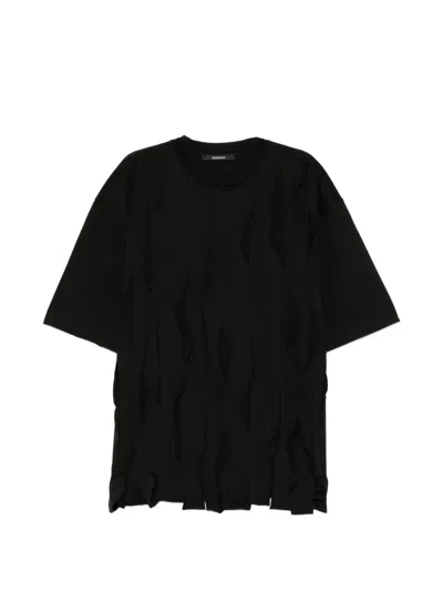 Songzio Fragment T-shirt In Black