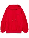 Songzio Gallery Hoodie In Red